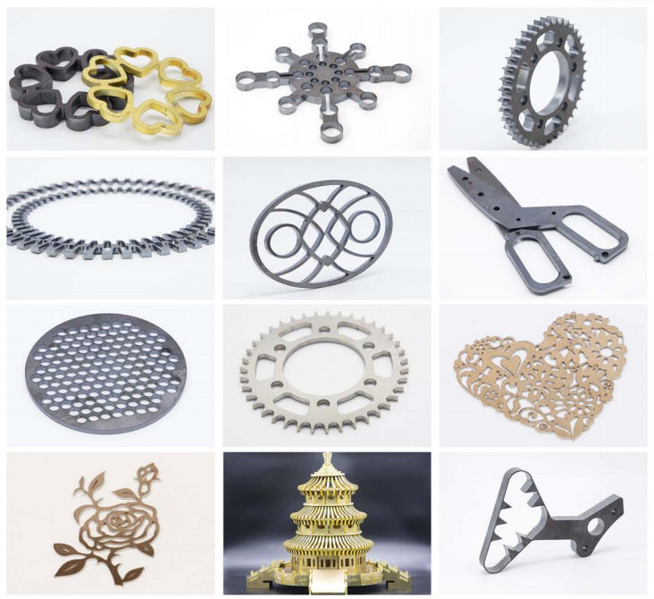 1000w 2000w jeklena pločevina kovinske cevi Cnc fiber laserski rezalni stroj za prodajo