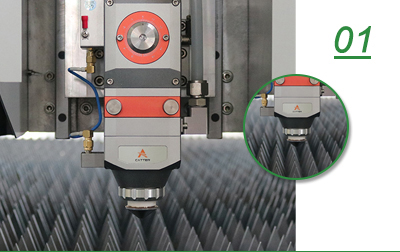 4000w Metal Fiber Laser Cutting Machine With Yaskawa Servo Motor 4000 W laserski stroj za rezanje kovinskih vlaken s servo motorjem Yaskawa