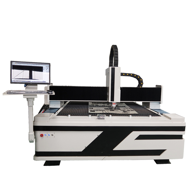 Cnc 2000w laserski stroj za rezanje vlaken za industrijsko rezanje kovinske pločevine