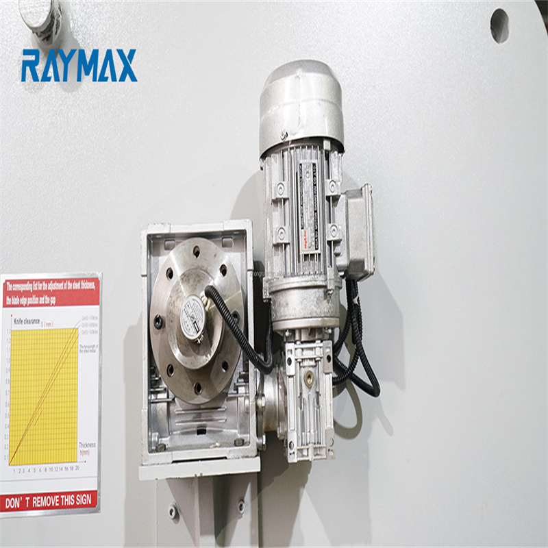 Cnc hidravlični kovinski giljotinski strižni stroj iz nerjavečega jekla in aluminija