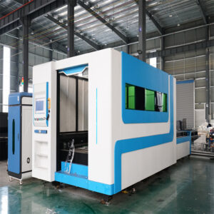 Visoko precizni CNC stroj za lasersko rezanje kovinske pločevine srednje širine