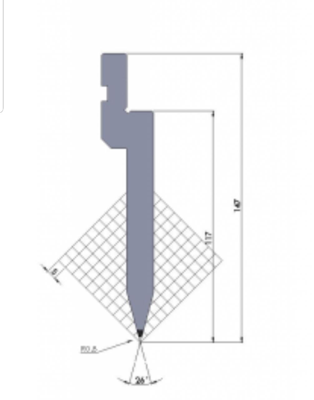 Hydraulic Press Brake Of 130t/3200mm 4+1 Axis Delem Da53t Cnc Press Brake Hidravlična stiskalnica 130t/3200mm 4+1 osi Delem Da53t Cnc stiskalnica