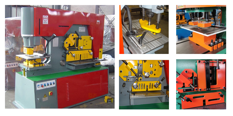 Q35y Hydraulic Ironworker Combined Drilling Machine Punching And Shearing Machine Q35y hidravlični kombinirani vrtalni stroj Ironworker stroj za prebijanje in striženje