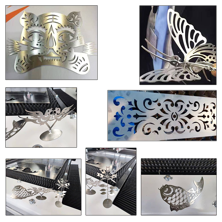 Rotacijski CNC laserski rezalnik kovinskih cevi, 2000 W vlaken laserski rezalni stroj